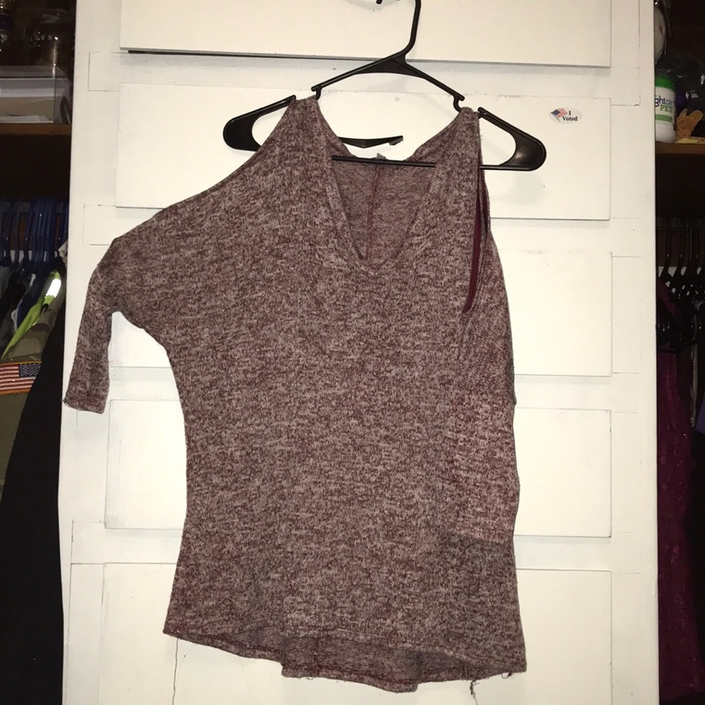Cold Shoulder sweater